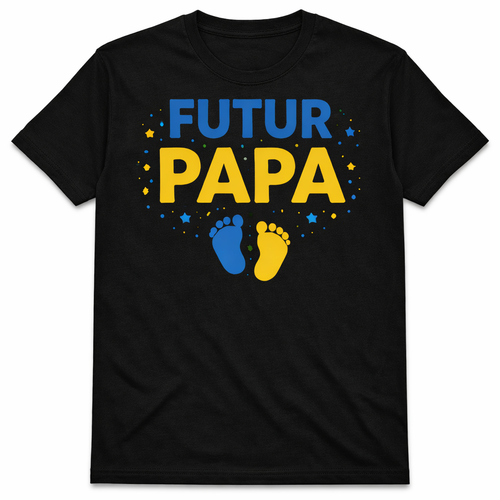 T-shirt "Futur Papa" : L'Annonce Inoubliable !
